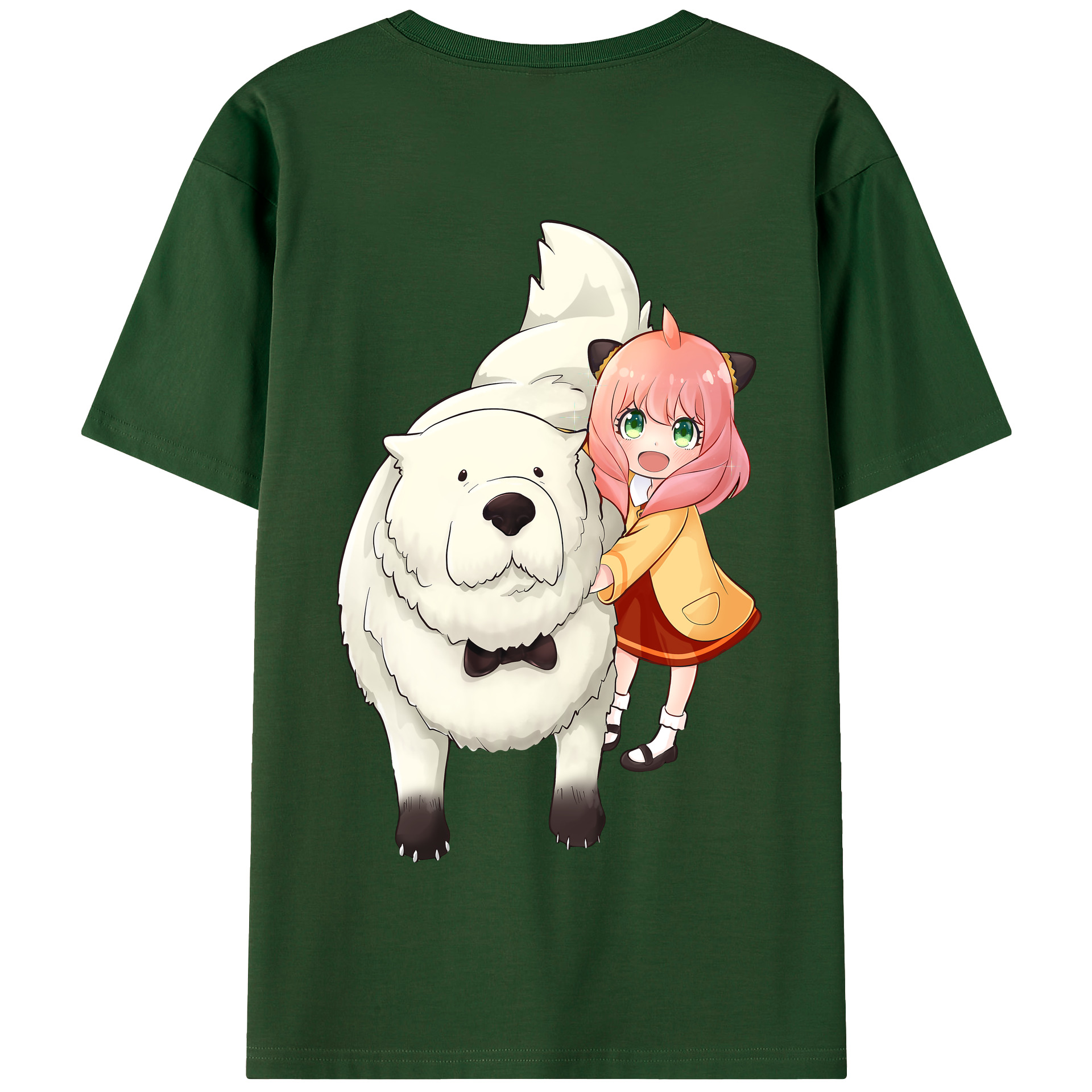 （画像用） SPY×FAMILY间谍家家酒 綿100％半袖Tシャツ（背面プリント）